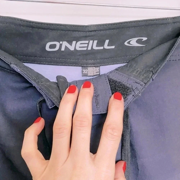 O’Neill Swim Men’s Black and Gray Hyperfreak Board Shorts 32W - Picture 9 of 11